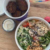 Vegan mushroom dish at Grød - Christianshavns in Copenhagen