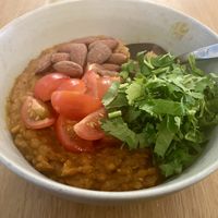 Dahl på røde linser  at Grød - Christianshavns in Copenhagen