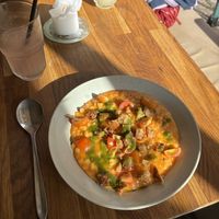 Tomato rissoto  at Grød - Christianshavns in Copenhagen