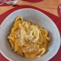 carbonara at Ristorante Peruggini in Vistarino