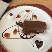 Ganache al cioccolato  at Ristorante Peruggini in Vistarino