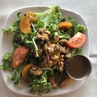 Grilled Peach Salad  at The Tavern at Pine Barn Inn in Danville
