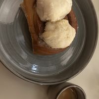 Hot Cinnamon Swirl (V, Vg*) - 7.50
vanilla soft serve

  at Orto in Belfast