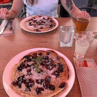 Veganer Blaubeerpfannkuchen  at Glüxxklee in Kalkar