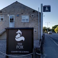 From the outside (July 2022) at The Fox in Ilkley