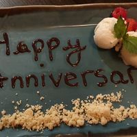 Surprise dessert (September 2022) at The Fox in Ilkley