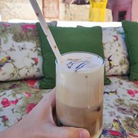 Iced coffee at Le Mart in Marrakech