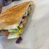 T’ank sandwich made vegan   at Cafe Hey in Tampa