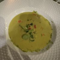 Pea soup  at Moby Dick in Frederikshavn