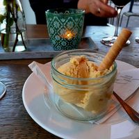 Vanilleeis at Milloncino in Groemitz