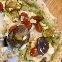 Zucchini pizza  at Più Zug in Zug