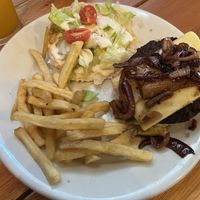 Vegan burger. So good!   at Zé Vegano in Rio De Janeiro