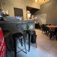 Small seating area, super friendly staff, amazing food. 💚  at Zé Vegano in Rio De Janeiro