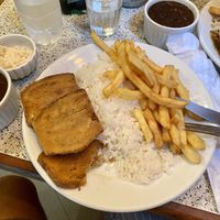 Berinjela a Milanesa Bistro (Fried aubergine)  at Zé Vegano in Rio De Janeiro
