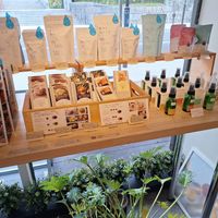 Oils for sale as well at Herb Laboratory in Kobe