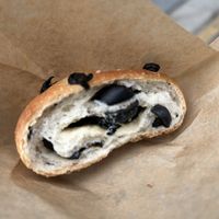 Salty and olivey and perfect!  at Miso Bakery in Seoul