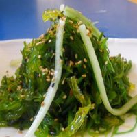 Seaweed Salad at Song's in Taos