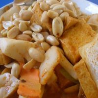 Tai Tofu in Red Curry Sauce at Song's in Taos