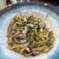 Fettuccine Al Tartufo (without Parmesan)  at Mimoza Wine & Dine in Sighisoara