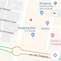 The shop is located by the red dot at Valiram Supermarket in Gran Canaria