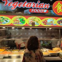 Stall front at Vegetarian Stall - Jurong Point 2 in West Singapore