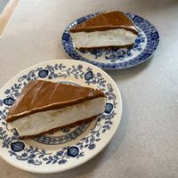 Biscoff cheesecake   at Plantan Kaffihús in Reykjavik