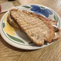 Sandwich w/ tofu bacon  at Plantan Kaffihús in Reykjavik