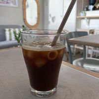 Iced Americano  at Plantan Kaffihús in Reykjavik