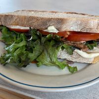 Tofu blt   at Plantan Kaffihús in Reykjavik
