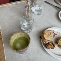 The matcha 🌱✨  at Plantan Kaffihús in Reykjavik