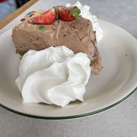 Pear cake  at Plantan Kaffihús in Reykjavik