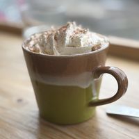 Hot chocolate with espresso  at Plantan Kaffihús in Reykjavik