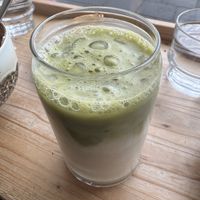 Earl grey matcha  at Plantan Kaffihús in Reykjavik