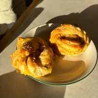 Cheese buns! at Plantan Kaffihús in Reykjavik