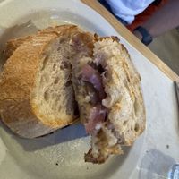 Grilled cheesee  at Plantan Kaffihús in Reykjavik