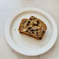 Banana bread   at Plantan Kaffihús in Reykjavik