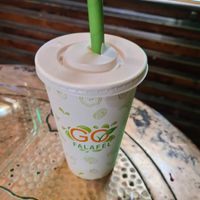 Pineapple Express smoothie at Go Falafel - Charing Cross in London