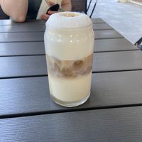 Oat milk iced latte  at Daily Dose Speciality Coffee Shop  in Burgas