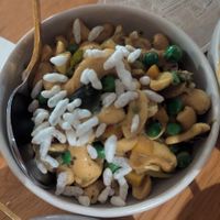 Cashew and pea curry at Colombo 7 in Amersham