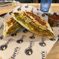 Ferns is now open for brunch!  This is the brunchwrap!  at Fern's Diner + Drinkery in Cascade