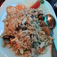 Fried rice (request no egg!) at Royal Garden in Berwick-upon-tweed