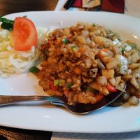 The filling for the lettuce parcel at Royal Garden in Berwick-upon-tweed
