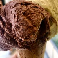 Chocolate orange   at Gelato Fatto Con Amore in Milan