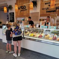 Eisdiele at Punto Gelato in Budapest