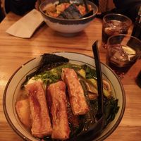 Veggie miso ramen 🔥 at Takumi Sapporo Ramen Kitchen in Barcelona