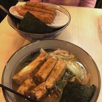 Vorn vegan Miso Ramen   at Takumi Sapporo Ramen Kitchen in Barcelona