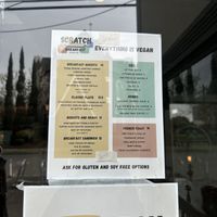 Updated menu - April 2023  at Scratch Breakfast in Vancouver