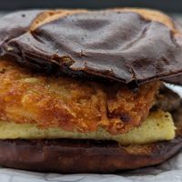 The Breakfast Sandwich at Scratch Breakfast in Vancouver