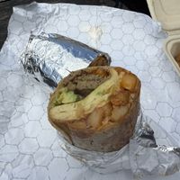 Breakfast burrito  at Scratch Breakfast in Vancouver