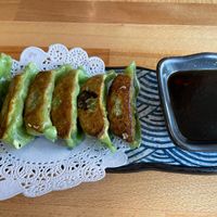 Veggie dumplings  at Rice Alley in Gainesville